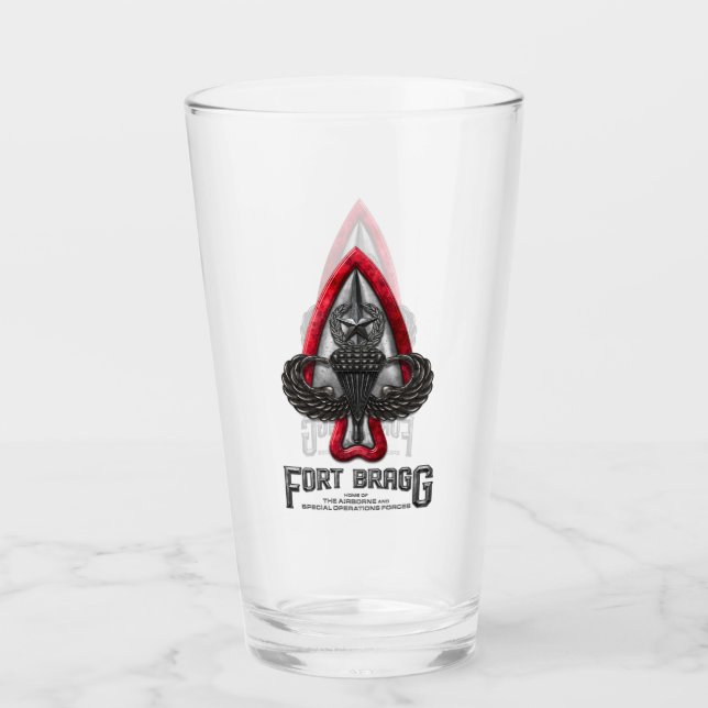 Verre Fort Bragg 16 oz Pint Glass (Devant)
