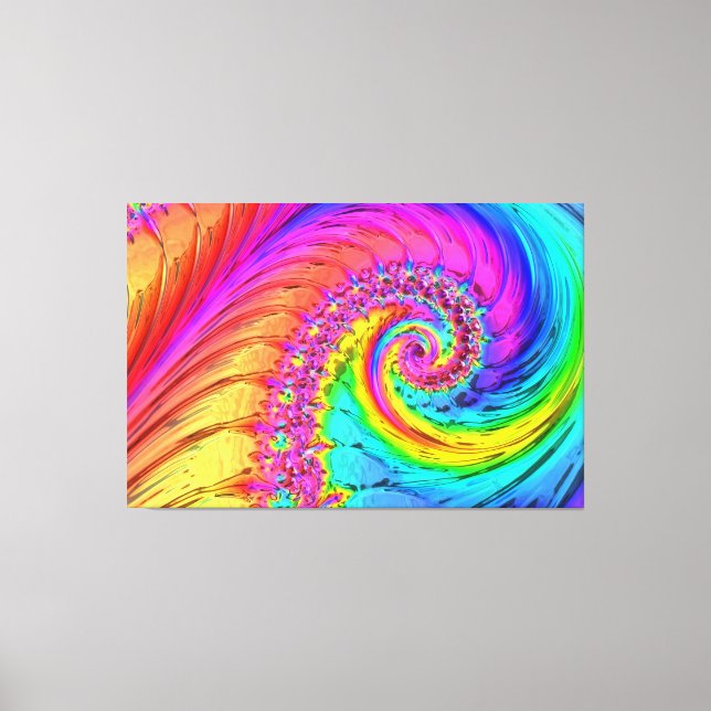 Verre fractal 6 toile enrobée (Recto)