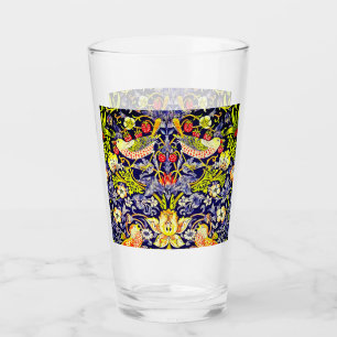 Verre Fraise Thief Oiseaux William Morris