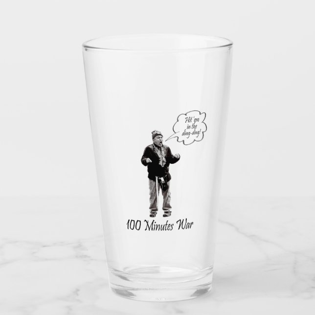 Verre Frappe-les dans le ding 100 minutes Beer Tumbler (Devant)