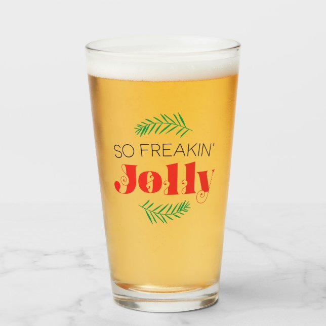 Verre Freakin' Jolly (Devant (rempli))