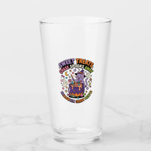 Verre Friandises d'Halloween Chaudron de Sorcière