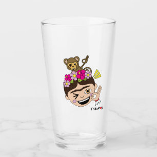 Verre Frida Kahlo FridaMoji - un OK