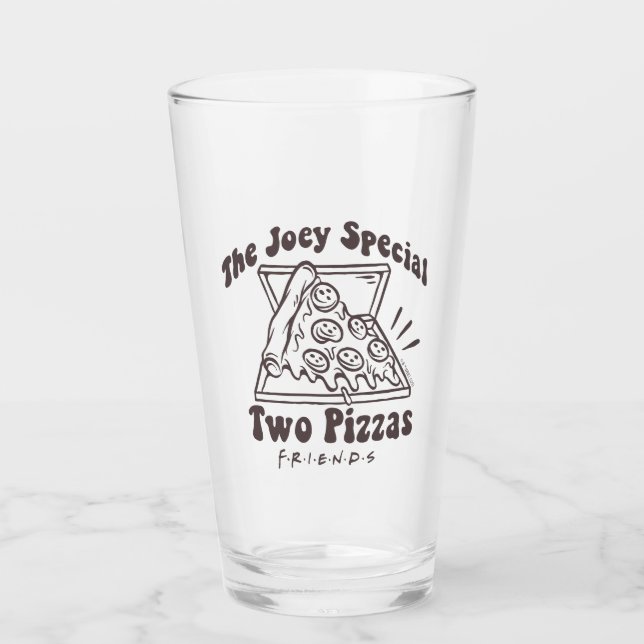 Verre FRIENDS™ | Citation Pizza Joey (Devant)