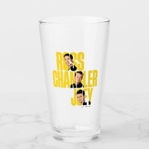 Verre FRIENDS™ Ross, Chandler et Joey