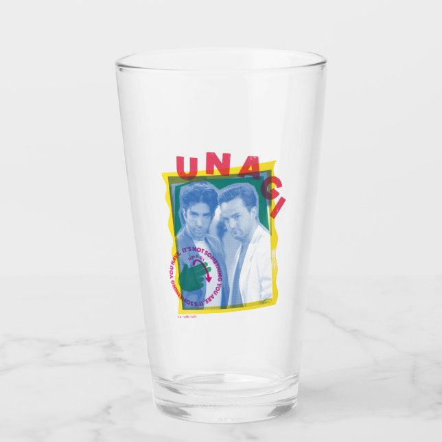 Verre FRIENDS™ | Ross & Chandler - Unagi (Devant)