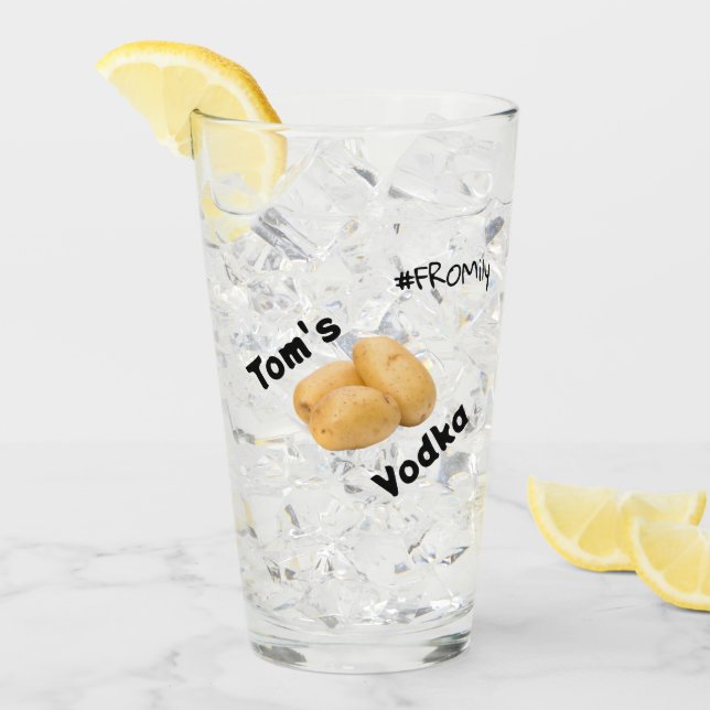 Verre #FROMily de Fandom Korman Productions TOM (Devant glace)