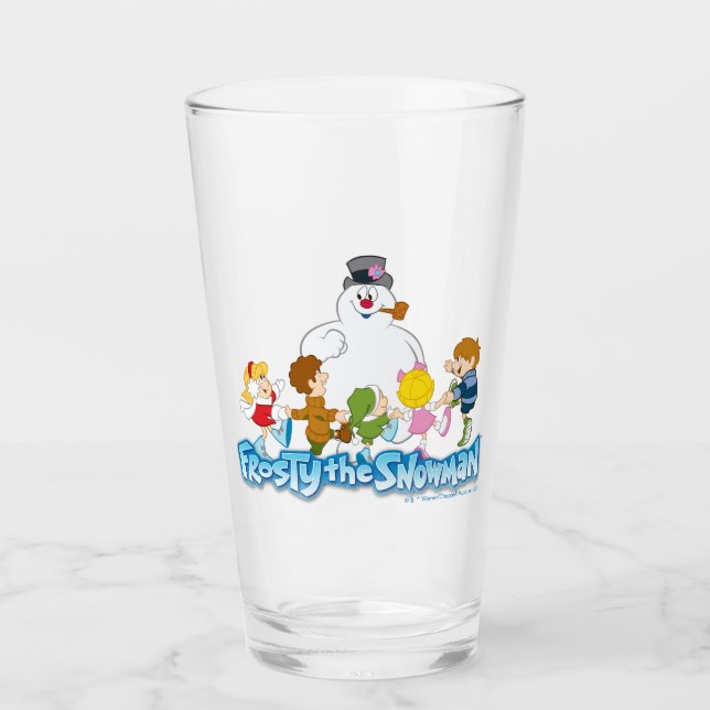 Verre Frosty the Snowman™ | Frosty & Enfants Jouer (Devant)