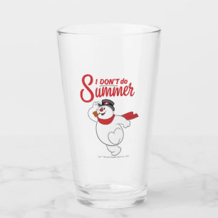 Verre Frosty the Snowman™   Je ne fais pas l'été