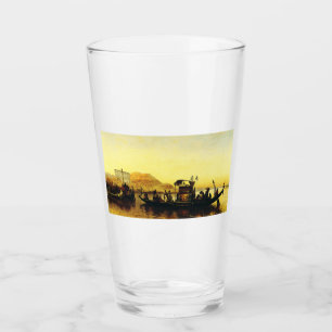 Verre Funérailles d'une maman sur le Nil par Frederick A
