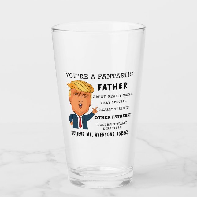Verre Funny Fathers Day Donald Trump Saying Granpa (Devant)