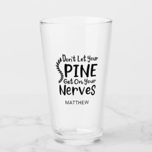 Verre Gag d'anniversaire pour physiothérapeute