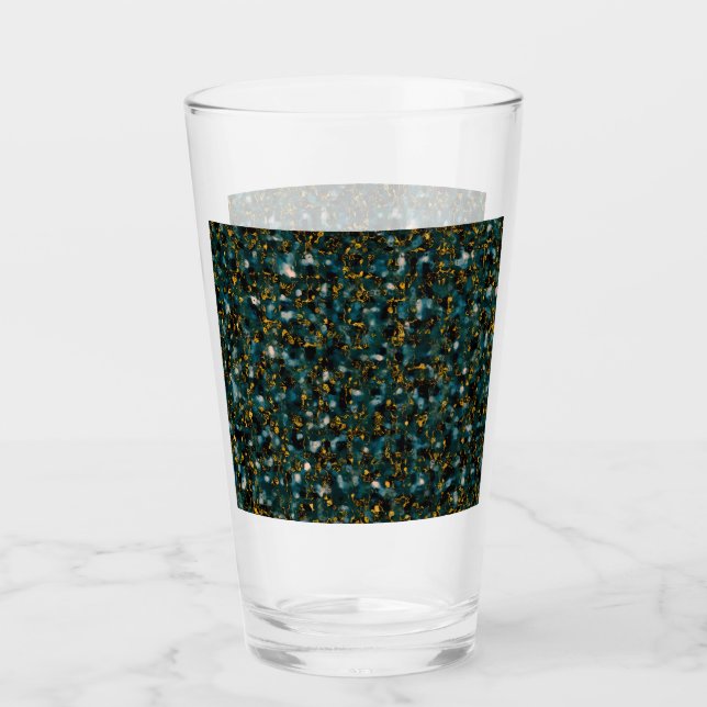 Verre Galaxies Black Blue & Gold (Devant)