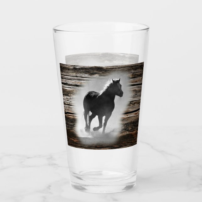 Verre Galloping de Wild Horse (Devant)