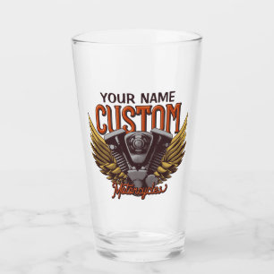 Verre Garage de moto personnalisé Aigle de moto