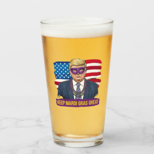 Verre Garder Mardi Gras Grand Amusant Trump Mardi Gras 2