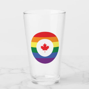 Verre Gay pride canadien