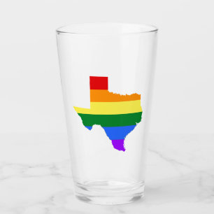 Verre Gay pride  Texas Rainbow