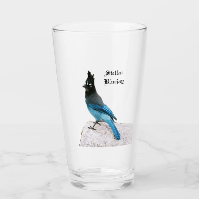 Verre Geai Bleu Stellaire (Devant)