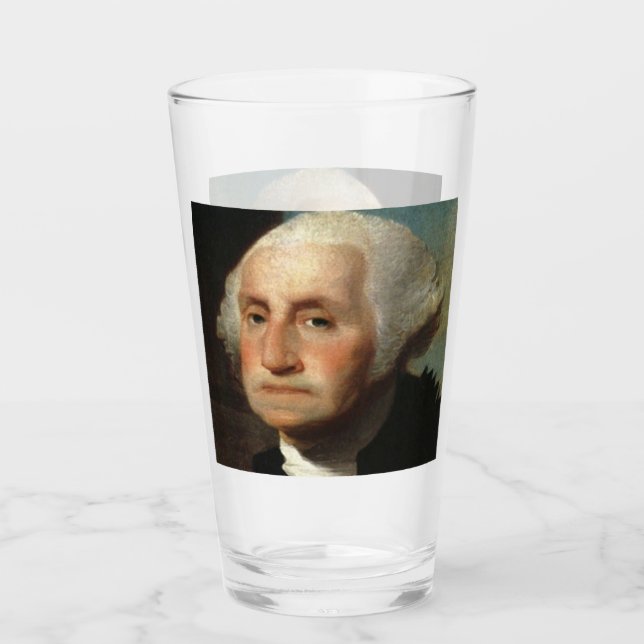 Verre George Bush Président des États-Unis (Devant)
