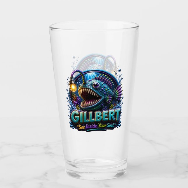 Verre Gillbert Anglerfish – “See Inside Your Soul” Funny (Devant)