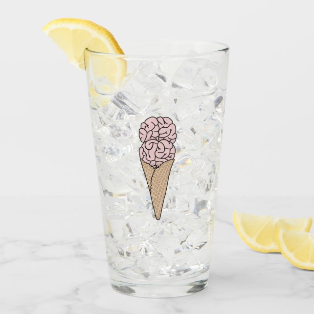 Verre Glace Brain Freeze (Devant glace)