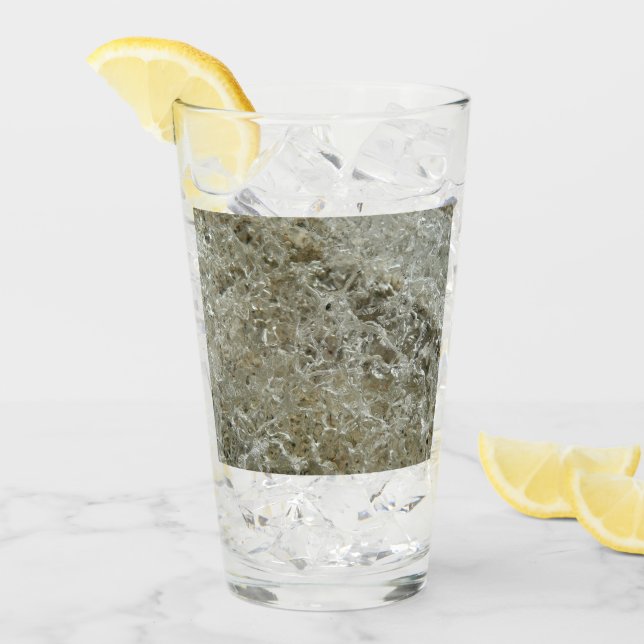 Verre Glace glaciaire Texture nature Abstraite (Devant glace)