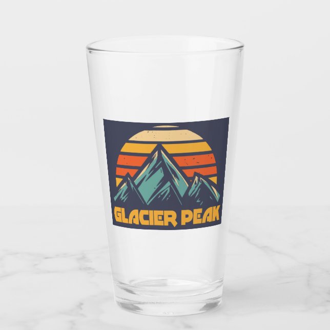 Verre Glacier Peak Rétro Turquoise (Devant)
