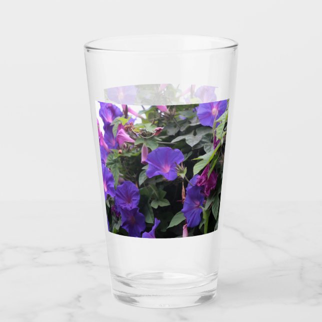Verre Glorieuses du Matin Bleu de Printemps (Devant)