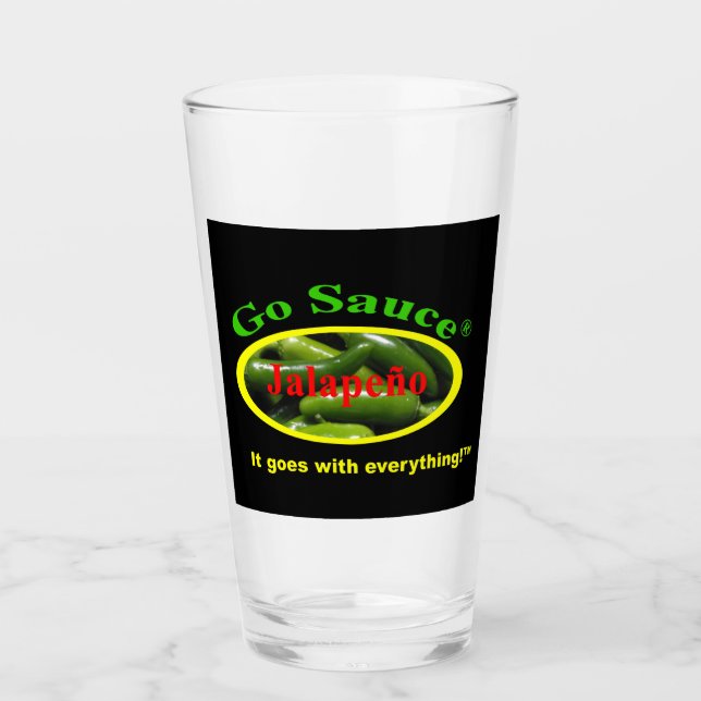 Verre Go Sauce Pint Glass (Devant)