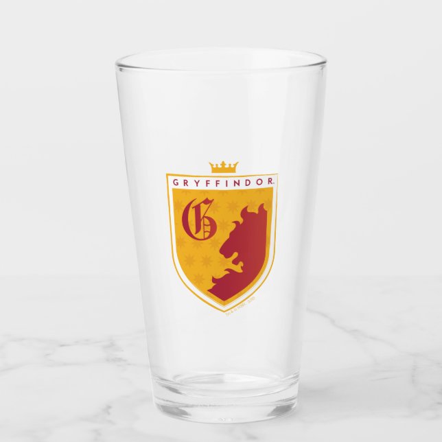 Verre Gold GRYFFINDOR™ Cimier couronné (Devant)