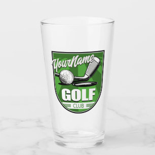 Verre Golf Club NAME Pro Golfer Player Personnalisé