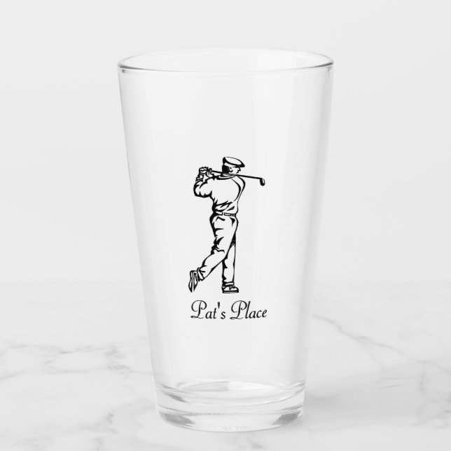 Verre Golf personnalisé (Devant)