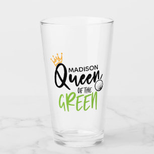 Verre Golf Queen Of The Green Funny Moderne Personnalisé
