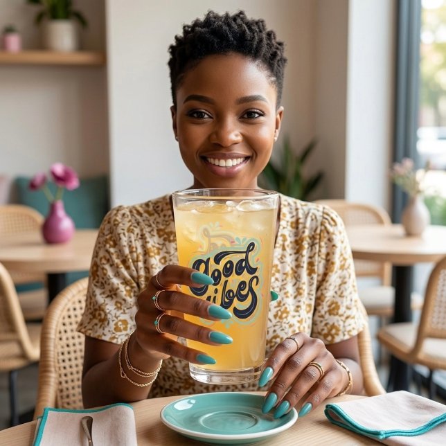 Verre Good Vibes Glass (Créateur téléchargé)