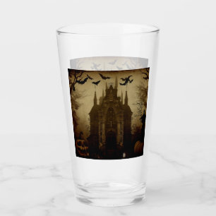 Verre Gothique/Halloween/automne/citrouille