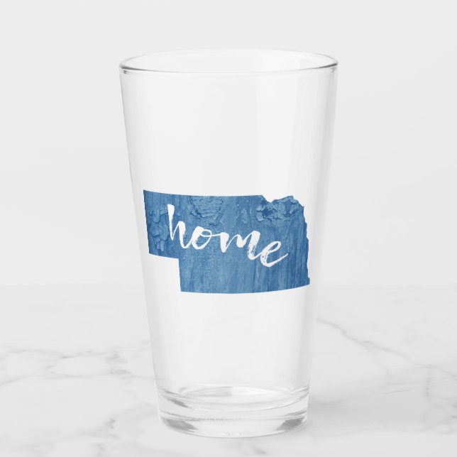 Verre Grain de bois du Nebraska (Devant)