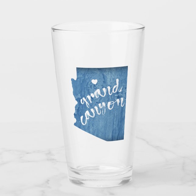 Verre Grand Canyon Arizona Wood Grain (Devant)