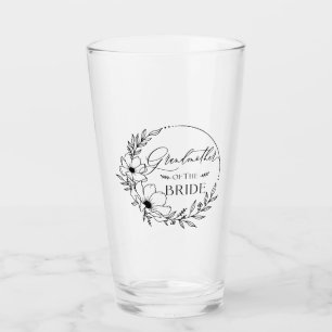Verre grand-mère de la mariée
