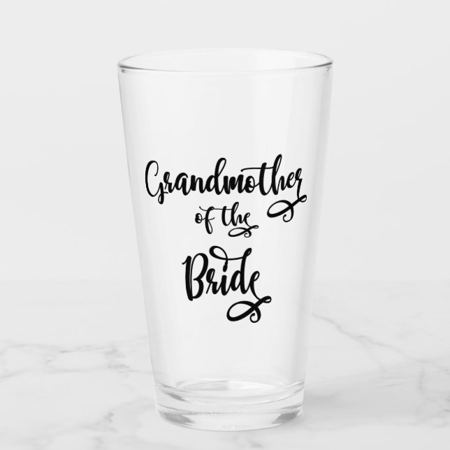 Verre Grand-mère de la mariée (Devant)
