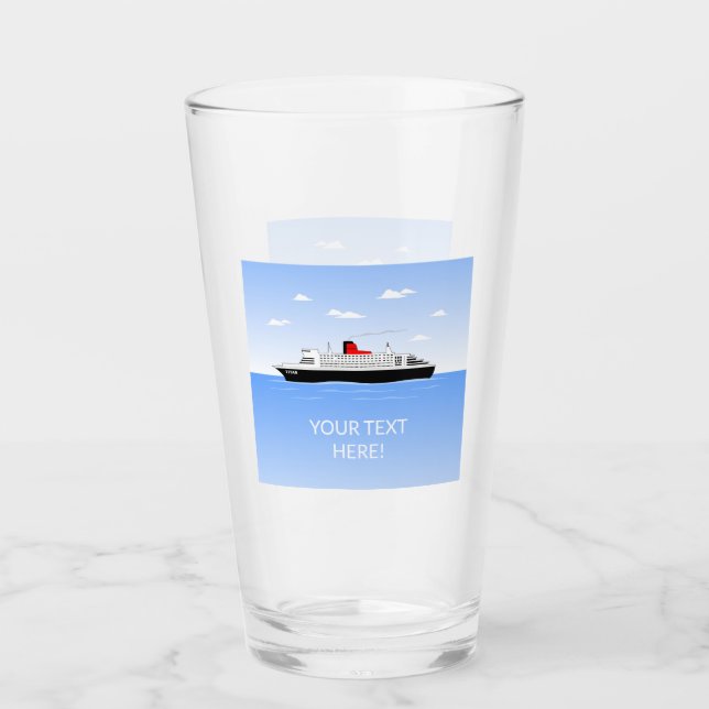 Verre Grande fête de la piscine (Devant)