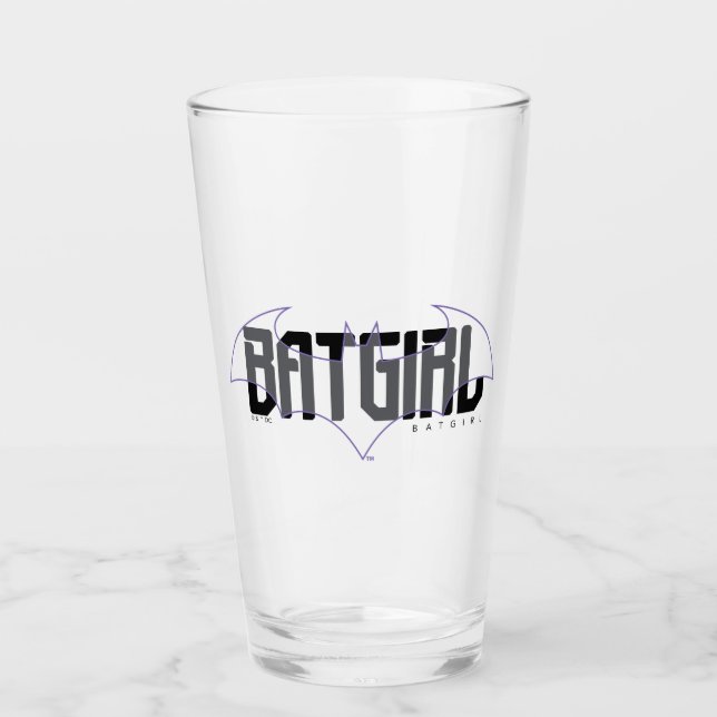 Verre Graphique de nom haute technologie Batgirl (Devant)