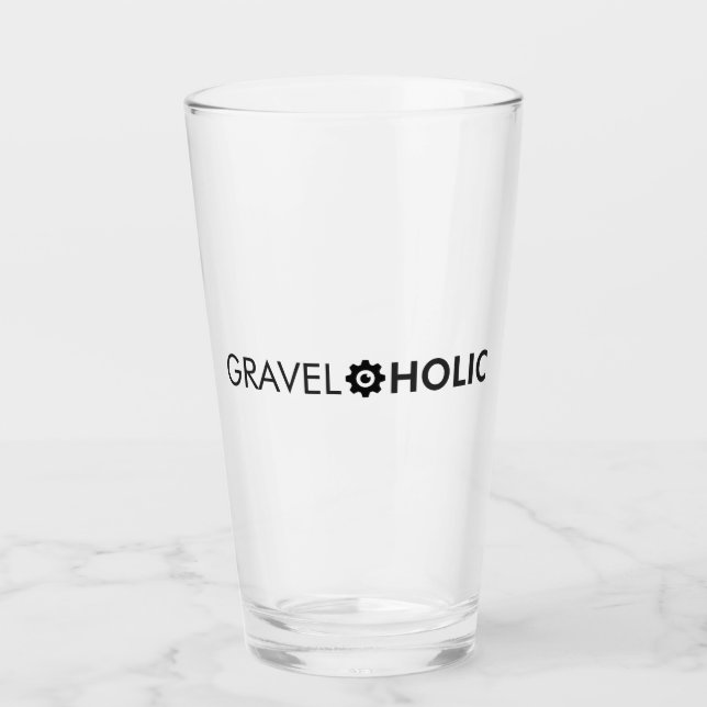 Verre Gravelaholic Gravel Cycling (Devant)