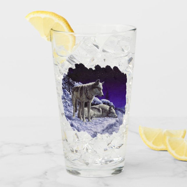 Verre Gray Wolves (Devant glace)