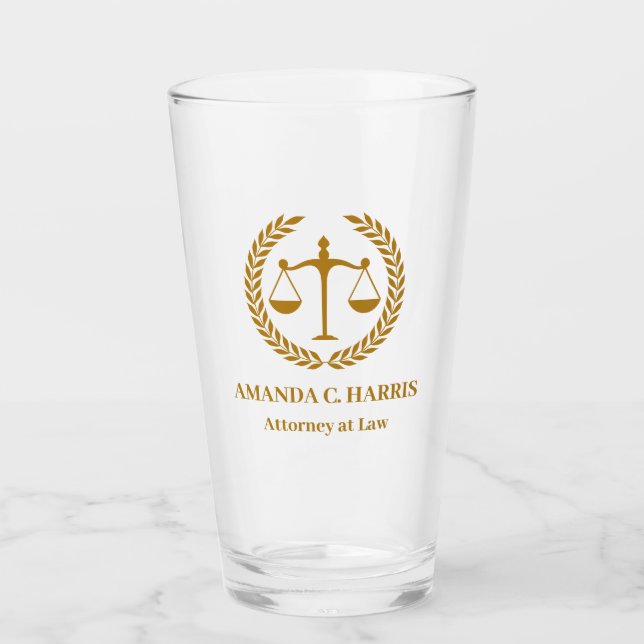 Verre Great for Lawyers, Attorneys, Judges, Law Clerks,  (Devant)