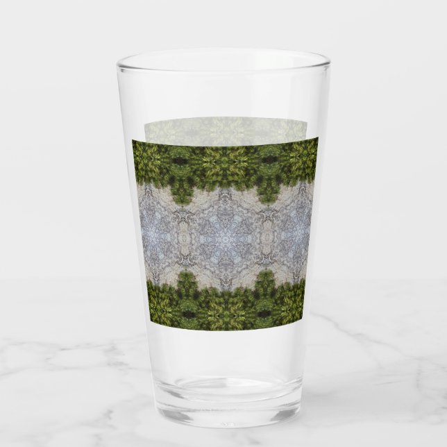Verre Green Moss & Earth Nature Art (Dos)