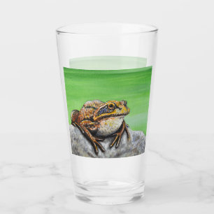 Verre Grenouille sur un rocher