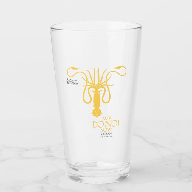 Verre Greyjoy Sigil - Nous ne semons pas (Devant)