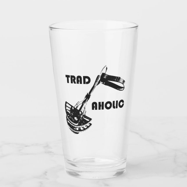 Verre Grimpeur Tradaholique (Devant)