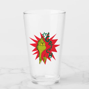 Verre Grinch Classique   Étoile Rouge Éclatante